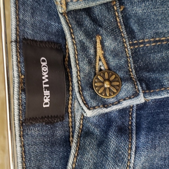 FP FREE PEOPLE Driftwood Jackie High Rise Skinny Jeans in Dark Wash 26X28 - Picture 8 of 12